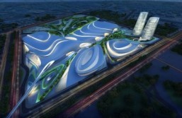Cairo Expo City by Zaha Hadid is one of many exciting design developments set for completion in 2014. ©Zaha Hadid Architects